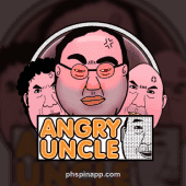 Angry Uncle Slot Game Card